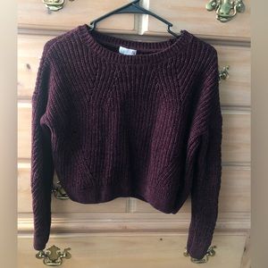So cropped sweater